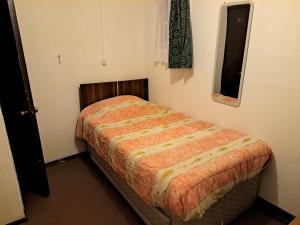 康塞普西翁casa completa Balmaceda 77的卧室配有一张床