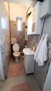 别洛瓦尔Apartment Eleco的浴室配有白色卫生间和盥洗盆。