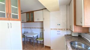 Apartamento Aranda Puerta Isilla的厨房或小厨房