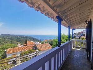 阿洛尼索斯古镇SeaL Villa的海景阳台。