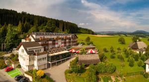 泰哈姆山麓弗拉德尼茨施蒂利亚大酒店的享有山区度假胜地的空中景致