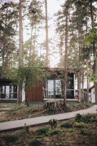 Forest House Augustów平面图