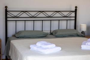 Green Villa Aegina客房内的一张或多张床位