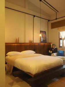 Ban Lam PiMakai NAP的一间卧室,配有两张床
