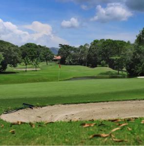 普拉亚科罗纳多Private Owned Suite at Coronado Luxury Suite Hotel & Golf Course的享有高尔夫球场和绿色美景