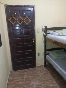 Hostel Morais Praia客房内的一张或多张床位
