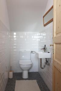 OrmozHiška pod Klumpo的一间带卫生间和水槽的浴室