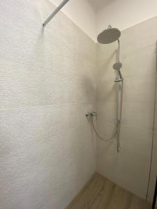 CampomarinoGemma Mediterranea的带淋浴喷头的浴室