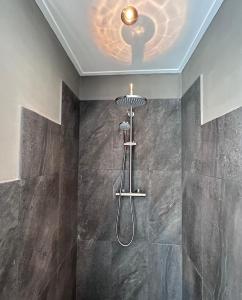 坎彭De Kamperveste的带淋浴的浴室