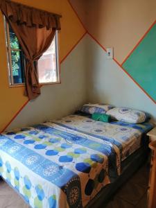 TamaniqueHostal Niña Oly的卧室配有一张床