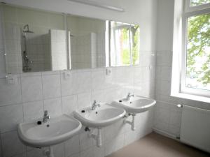 Centrum Ubytování Břeclav的一间浴室