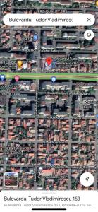 德罗贝塔-塞维林堡Casa Vladimirescu的一张停车场的地图