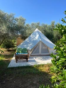 Eco Glamping with Pool between Nafplio and Argos平面图