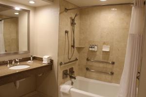 纳什维尔盖洛德欧普兰度假酒店和会议中心的带淋浴、浴缸和盥洗盆的浴室