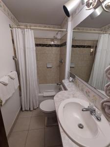 本宁顿汽车旅馆的一间浴室