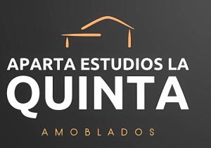 伊瓦格Apartaestudio para estrenar La Quinta的显示象素和分子的标志