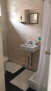 戈斯波特橡子旅馆宾馆的一间带水槽和卫生间的浴室