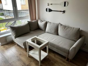 Apartament Szumilas Rowy的休息区