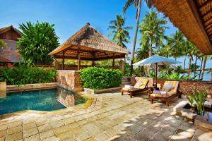 The Oberoi Beach Resort, Lombok内部或周边的泳池