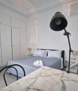 La Maisonnette Turquoise客房内的一张或多张床位