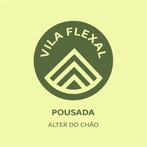 阿尔特杜尚Vila Flexal Pousada I的黑衣后,绿色圆圈,用马尼拉旗子 ⁇ 