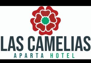 La VirginiaLas Camelias Apartahotel的las canas avaliableapa酒店的标志