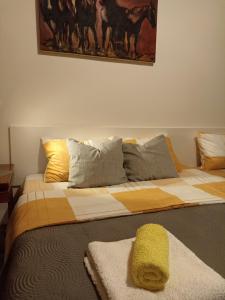 Apartman Nadja客房内的一张或多张床位