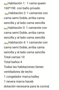 CasaBongo, alojamiento vacacional con piscina平面图