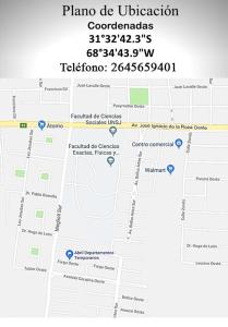 圣胡安Abril Dptos Temporarios的带有指针的谷歌地图的截图