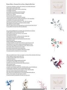 圣克鲁斯-德特内里费Casa Almendra的花卉目录一页,花画