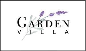 斯丹尼Garden Villa的花园的标志,即播客