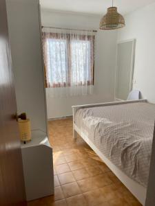 托雷维耶哈Casa Benita的一间卧室设有一张床和一个窗口