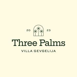 盖夫盖利亚Three Palms的盖沃拉三棕榈别墅的标志