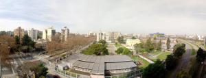 布宜诺斯艾利斯La Recova de La Boca的城市空中景观和建筑