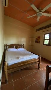 Hostal Casa Bonita Ometepe客房内的一张或多张床位