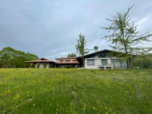 苏塞加纳Country House Accommodation on Dreamway Path - Colfosco di Susegana TV, Veneto, Italy的田间中的房子