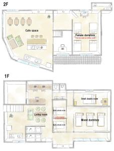 Inokuchiゲストハウス　tonari的房屋的2个景致