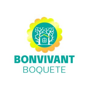 Alto BoqueteBonvivant Boquete的贷款代理商房屋的圆标志