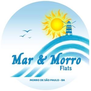 莫罗圣保罗Mar e Morro Flats的火星和火星公寓的标志
