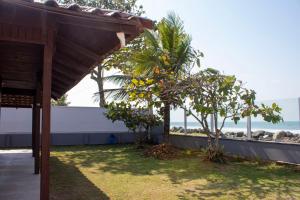 伊塔波阿Casa das Ondas的树屋享有海滩美景