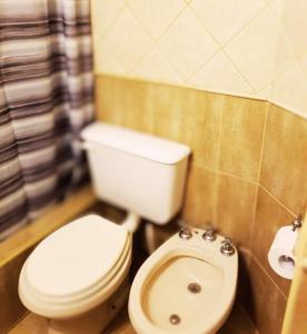 门多萨Hotel Windsor Mendoza的浴室配有白色卫生间和盥洗盆。