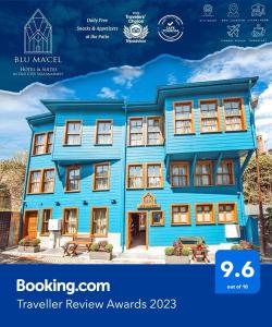 伊斯坦布尔Blu Macel Hotel & Suites -Old City Sultanahmet的旅行审查奖的传单