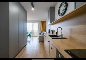 Apartament Green 4Styles z miejscem postojowym w garażu podziemnym平面图