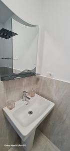 弗格拉什LukAmi Green Home的浴室设有白色水槽和镜子