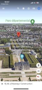 国玺Charming apartment in Sceaux, 7 min walk from RER B, direct Stade de France的城市图片网站页面