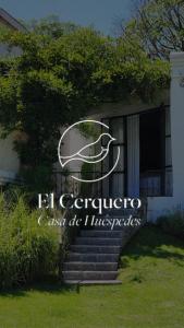 圣萨尔瓦多德朱El Cerquero, Casa de Huéspedes的建筑物入口的标志