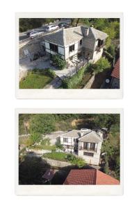 KríkellonΤΟ ΑΡΧΟΝΤΙΚΟ的两幅有屋顶的大房子的照片