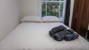 Wonderful cozy double room-Only Room客房内的一张或多张床位