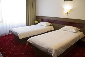 Hotel City Ploiesti客房内的一张或多张床位