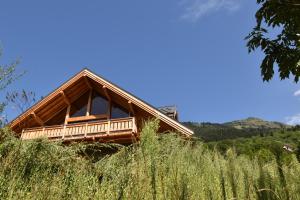 沃雅尼VAUJANYLOCATIONS - Sertetsagne的山丘上高大的草木小屋